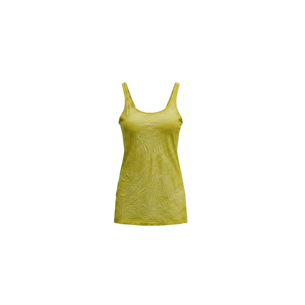 Bear Dance Dress Womens Large Mustard New D1260 Sleeveless Scoop Neck